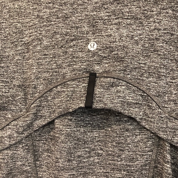 Lululemon Long Sleeve Zip Up, Grey, Size 10 - Picture 7 of 7